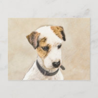 Pintura de Parson Jack Russell Terrier - Arte Cani