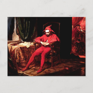 Cartão Postal Pintura de Stanczyk pelo artista polonês Jan Matej