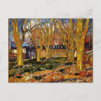 Pintura de Van Gogh, Avenida das Árvores Plane