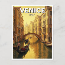 Pintura de Veneza Itália Viagem Souvenir