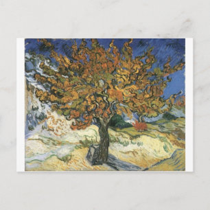 Cartão Postal Pintura de Vincent Van Gogh: Van Gogh Mulberry Tre