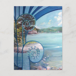 Cartão Postal Pintura de Webster por Lynda Vugler