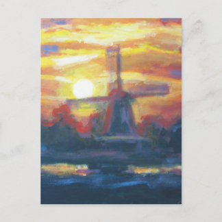 Cartão Postal Pintura do Moinho Soldado