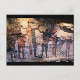 Cartão Postal Pintura em Caverna