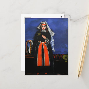 Cartão Postal Pintura Georgiana Niko Pirosmani