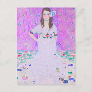 Cartão Postal Pintura Mäda Primavesi de Gustav Klimt