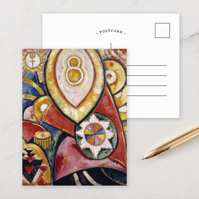 Cartão Postal Pintura n.o 48 | Marsden Hartley (Criador carregado)
