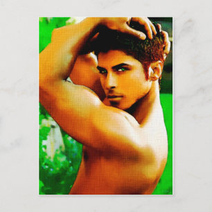 Cartão Postal Pintura original - Noites árabes