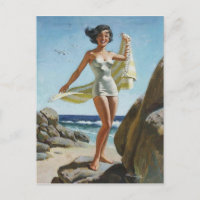PinUp na praia