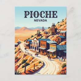 Cartão Postal Pioche EUA