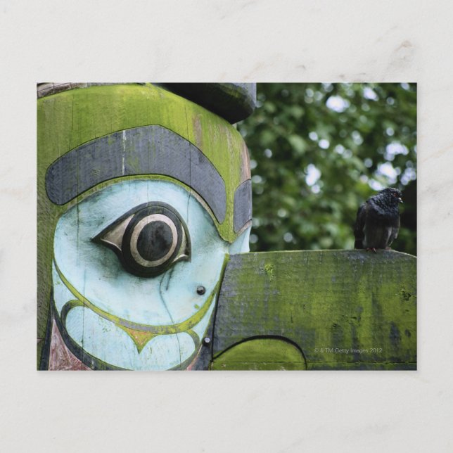 Cartão Postal Pioneer Square, Seattle, Estado de Washington, EUA (Frente)