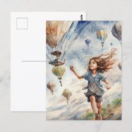 Cartão Postal pipa voadora