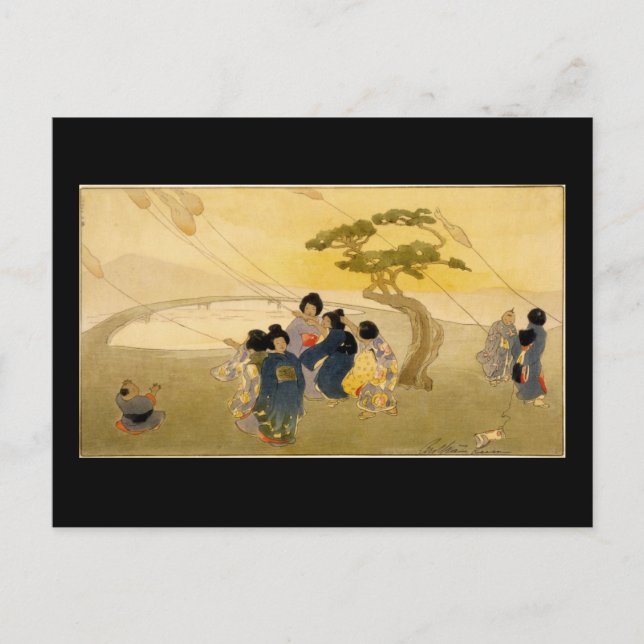 Cartão Postal Pipas Bertha Boynton Lum (Frente)