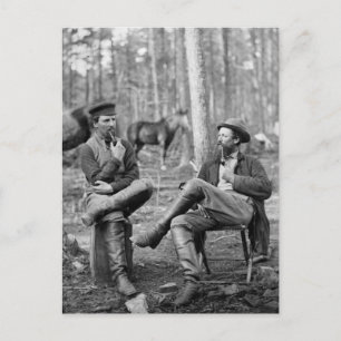 Cartão Postal Pipes da Guerra Civil, 1864