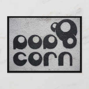 Cartão Postal pipoca