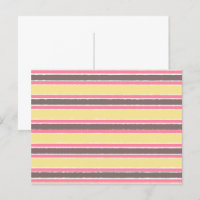 Pipoca Amarelo Bubblegum Rosa Marrom Café Listras