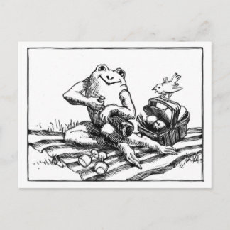 Cartão Postal piquenique