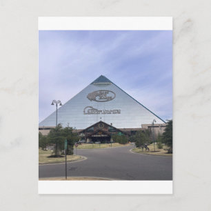 Cartão Postal Pirâmide Bass Pro Shops Memphis Tennessee