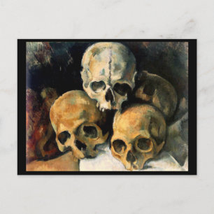 Cartão Postal Pirâmide Skulls