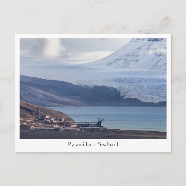 Cartão Postal Pirâmide Svalbard (Frente)