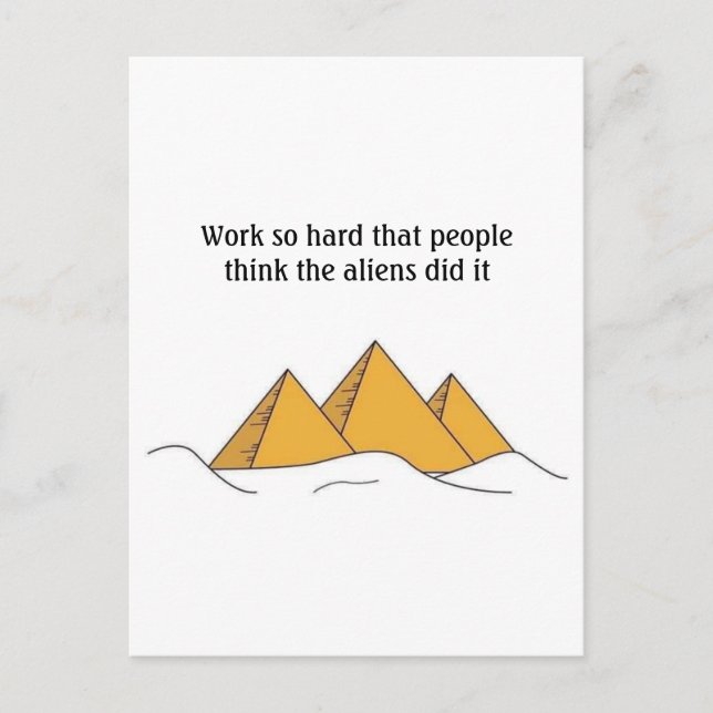 Cartão Postal Pirâmides Esfingx Antiguamente Egito Khufu Pharoah (Frente)