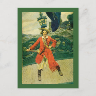 Cartão Postal Pirata