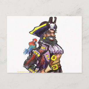 Cartão Postal Pirata