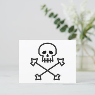 Cartão Postal Pirata Simples
