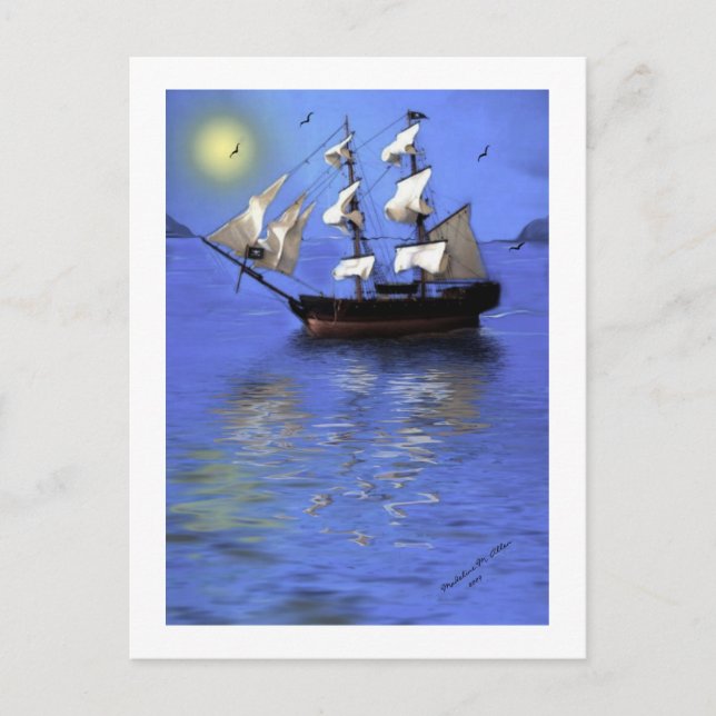 Cartão Postal Piratas (Frente)