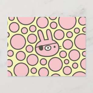 Cartão Postal Pirate Bunny