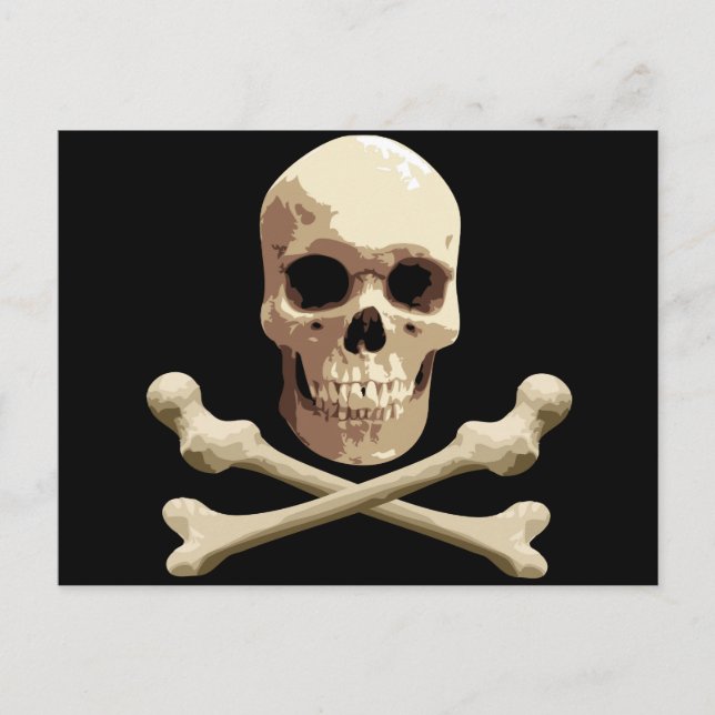 Cartão Postal Pirate Club (Frente)