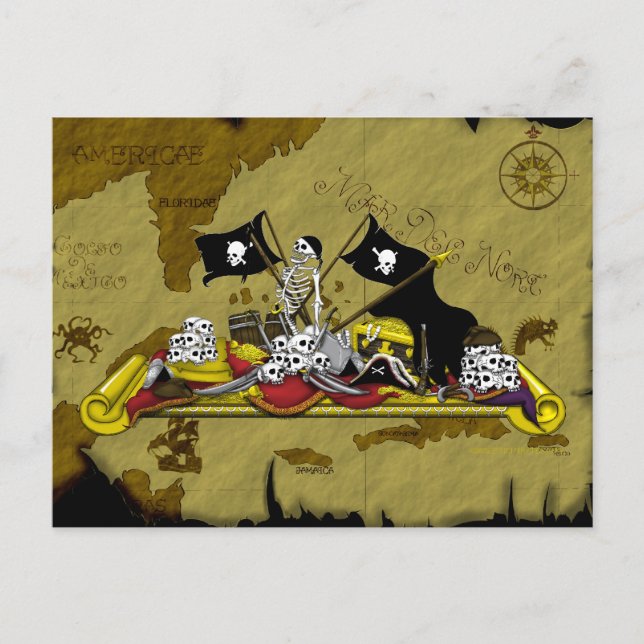 CARTÃO POSTAL "PIRATE CONTEST" (Frente)