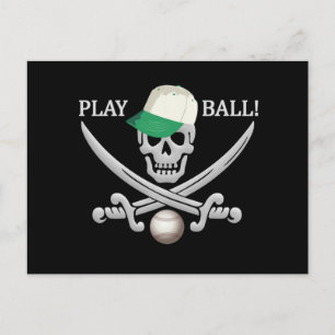 Cartão postal Pirate de Baseball