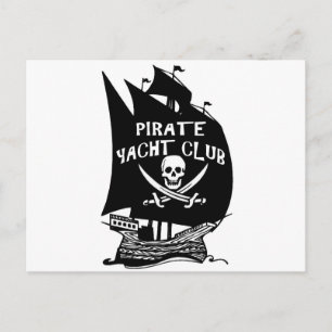 Cartão Postal Pirate Yacht Club