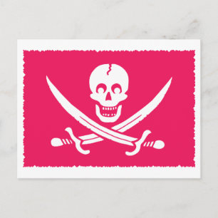 Cartão Postal PirateLife,Cartão-postal