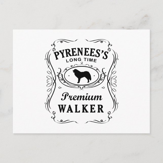 Cartão Postal Pirenéus excelentes (Frente)