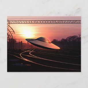 Cartão Postal Pires voador
