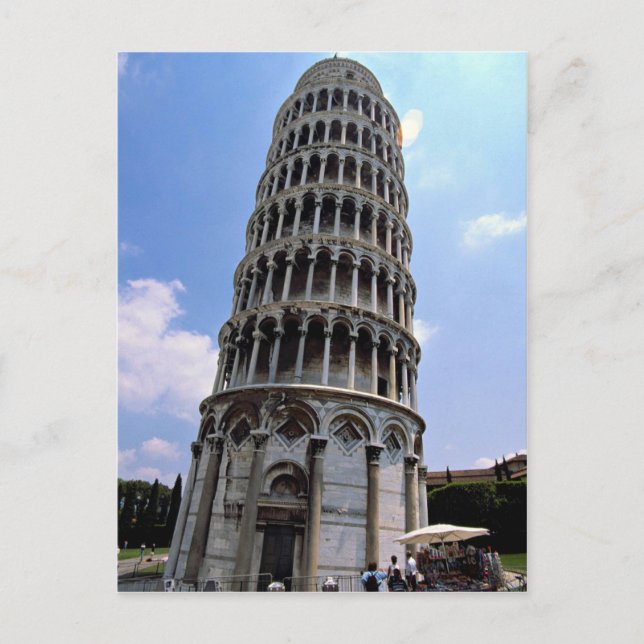 Cartão Postal Pisa, Itália (Frente)