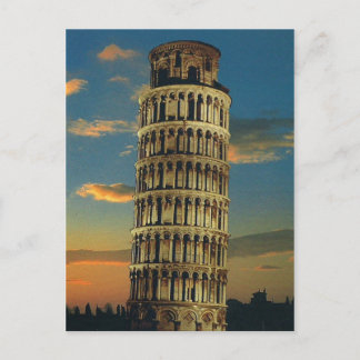 Cartão Postal Pisa, The Leaning Tower