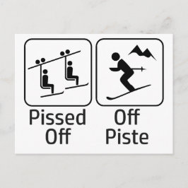 Cartão Postal Piscado Do Pistão