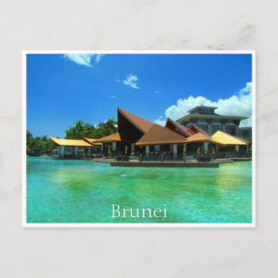 Cartão Postal piscina azul do império