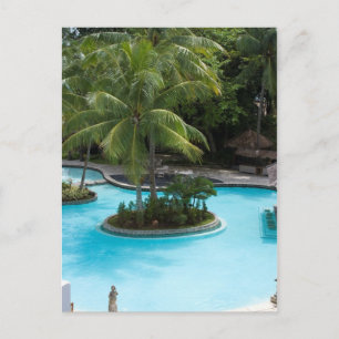 Cartão Postal Piscina de recurso