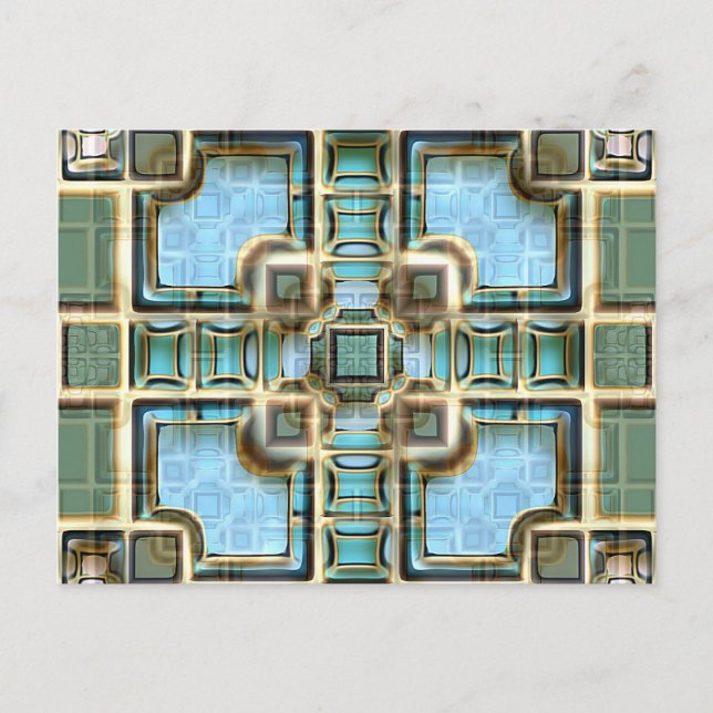 Cartão Postal Piscina do átrio (Frente)