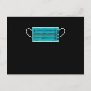 Cartão Postal Piscina Nadadora Roda Máscara Máscara Memória T