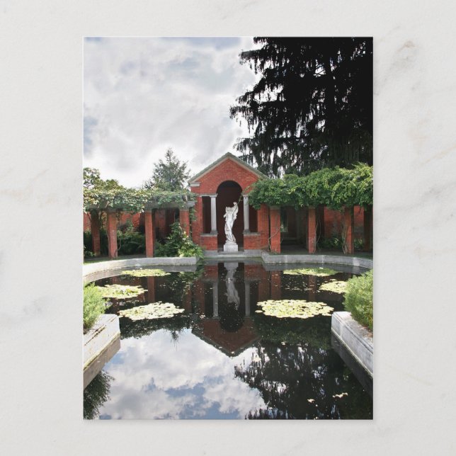Cartão Postal Piscina Vanderbilt Garden (Frente)