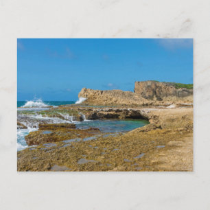 Cartão Postal Piscinas Tidal e Rock Ledges de Punta Las Tunas