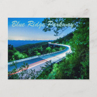 Cartão Postal pista azul