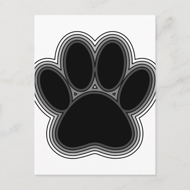 Cartão Postal Pista De Cães Com Descrições (Frente)