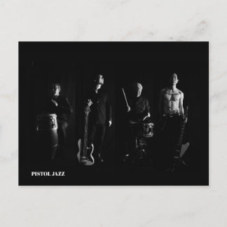 CARTÃO POSTAL PISTOL JAZZ