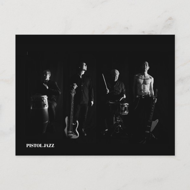 CARTÃO POSTAL PISTOL JAZZ (Frente)